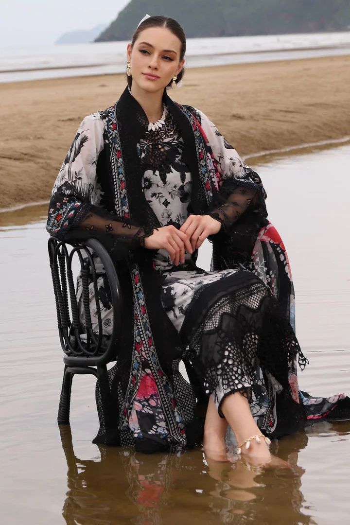 Nureh 3PC Embroidered Lawn Suit - unstitch