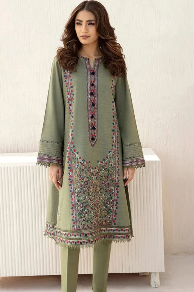 JAZMIN Lawn-3PC Embroidered With Lawn Dupatta
