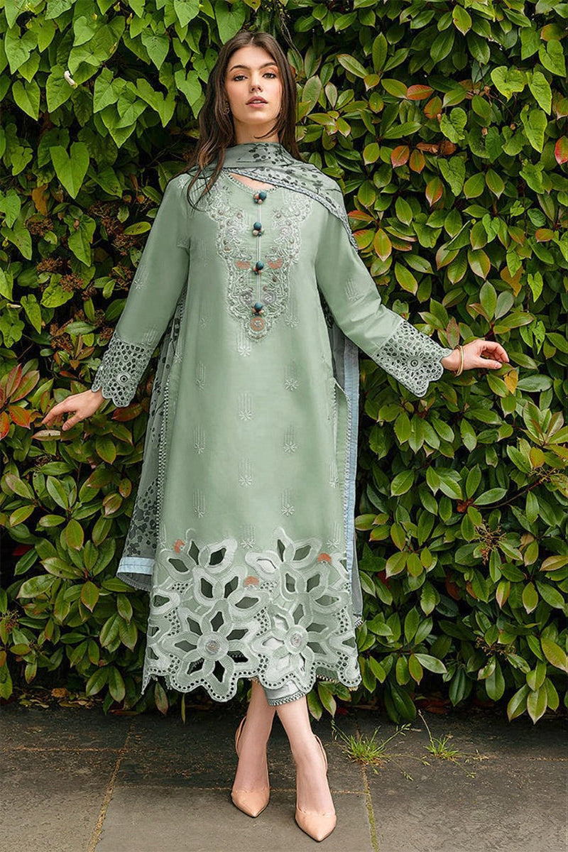 Bareeze 3PC Embroidered Lawn Suit - unstitch