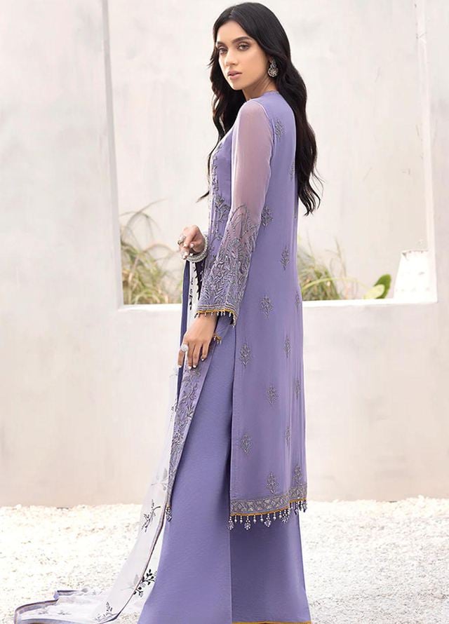 Flose 3PC Embroidered Lawn Suit - unstitch