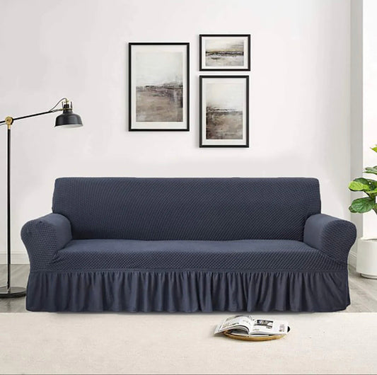 Turkish Style Sofa Cover - Grey